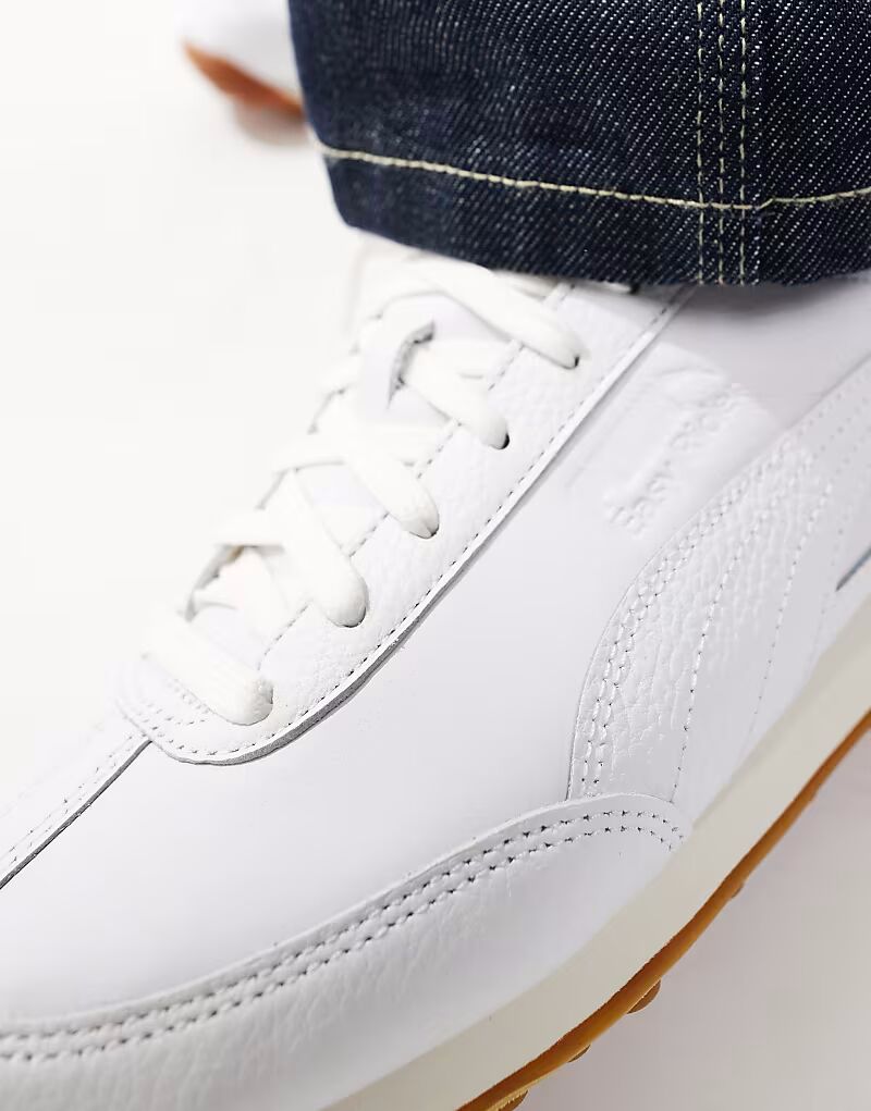 Кроссовки Puma Easy Rider из кожи белого цвета — фото 3