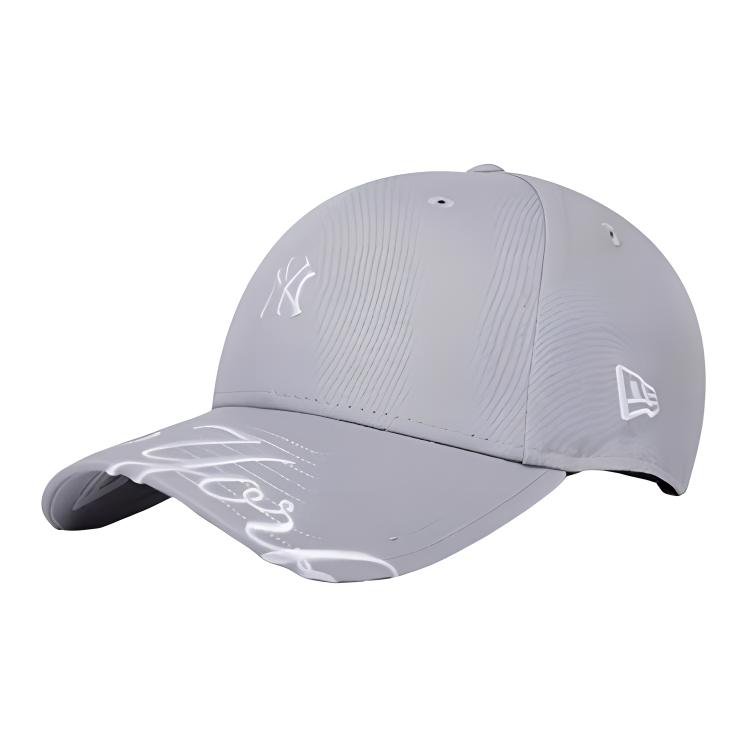 

New Era Бейсболка унисекс серая, Gray