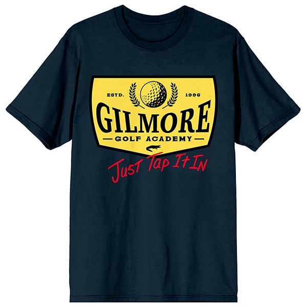 

Мужская футболка с принтом "Happy Gilmore Golf Academy: Just Tap It In" Licensed Character