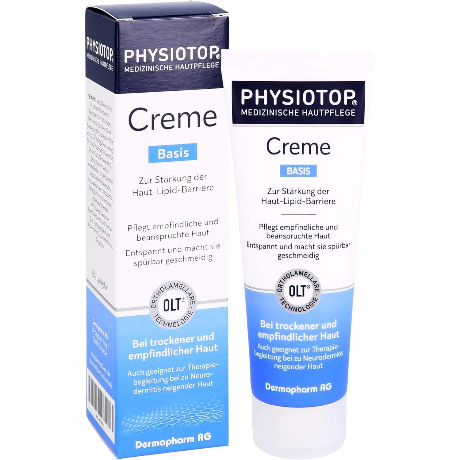 Крем для лица Cloderm — Для укрепления липидного барьера кожи Physiotop Basis Cream, 75 мл — фото 3
