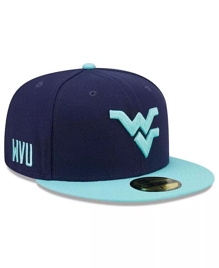 

Мужская темно-синяя, голубая приталенная шляпа West Virginia Mountaineers 59FIFTY New Era, синий
