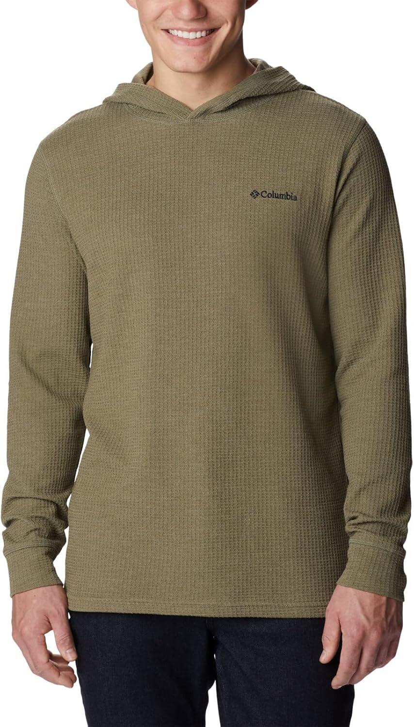 

Куртка-толстовка Columbia PFG Uncharted для мужчин, Stone Green Heather