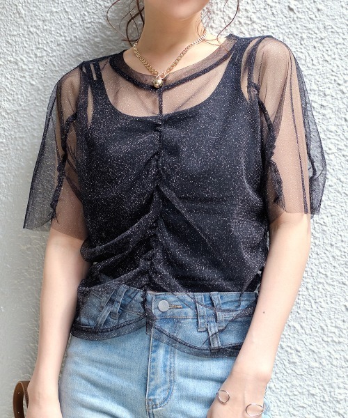 

Футболка, крой оверсайз, бренд Rejoule, цвет черный