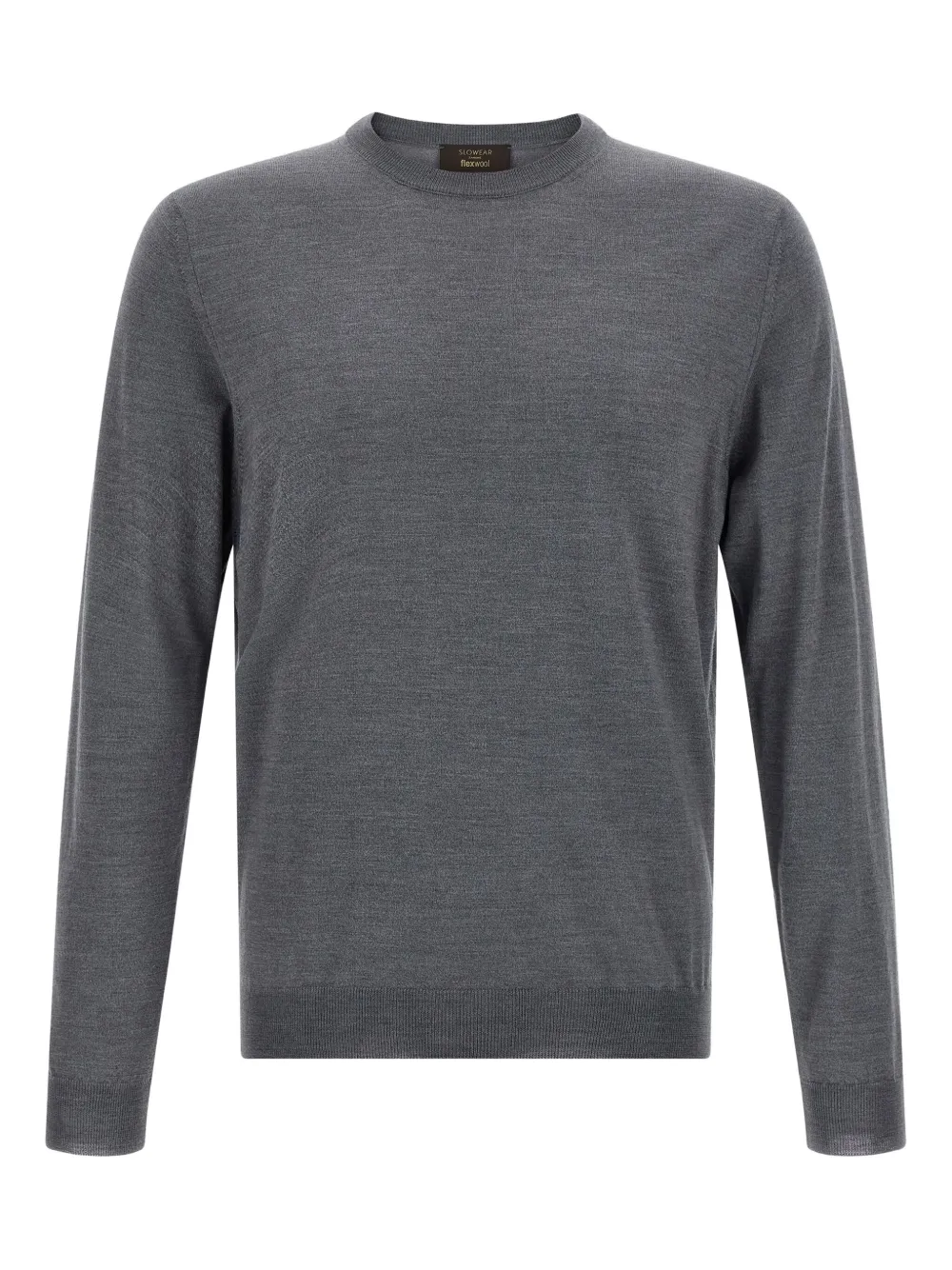 

Свитер с круглым вырезом Zanone, серый