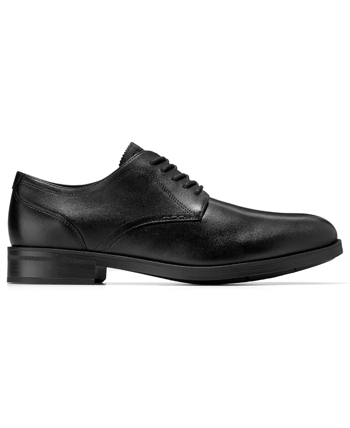 Мужские оксфорды Newmark Grand Plain Toe Cole Haan, черный — фото 2