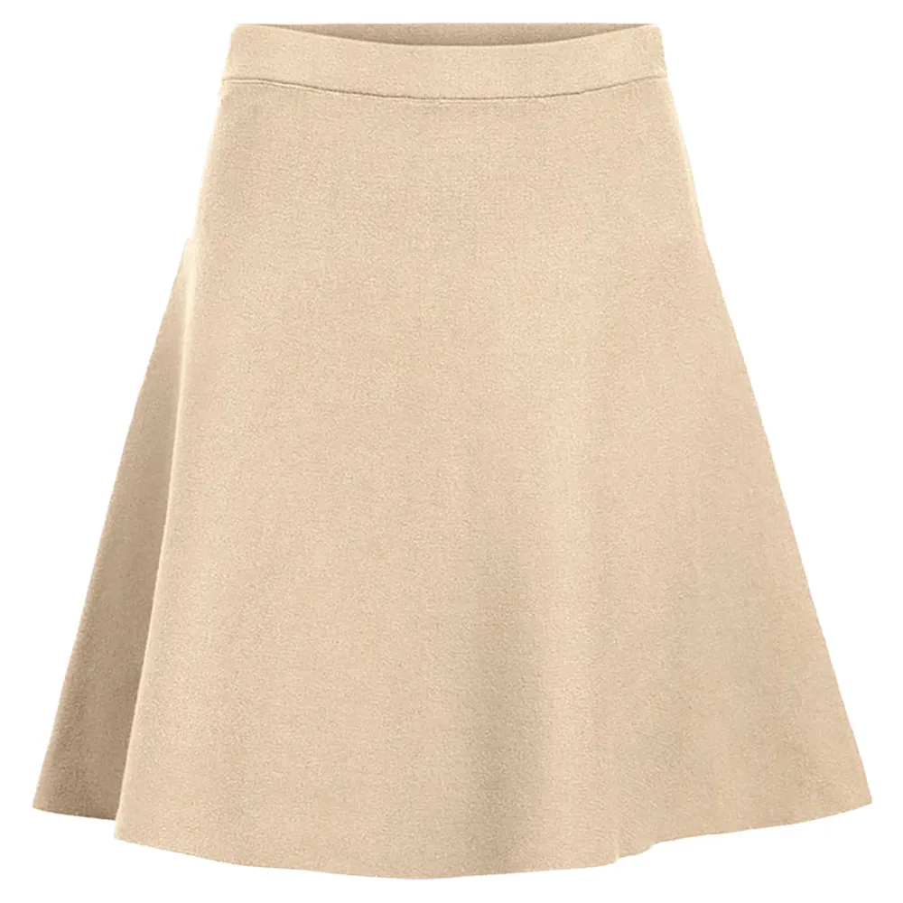 

Юбка Object Reynard HW short skirt, бежевый