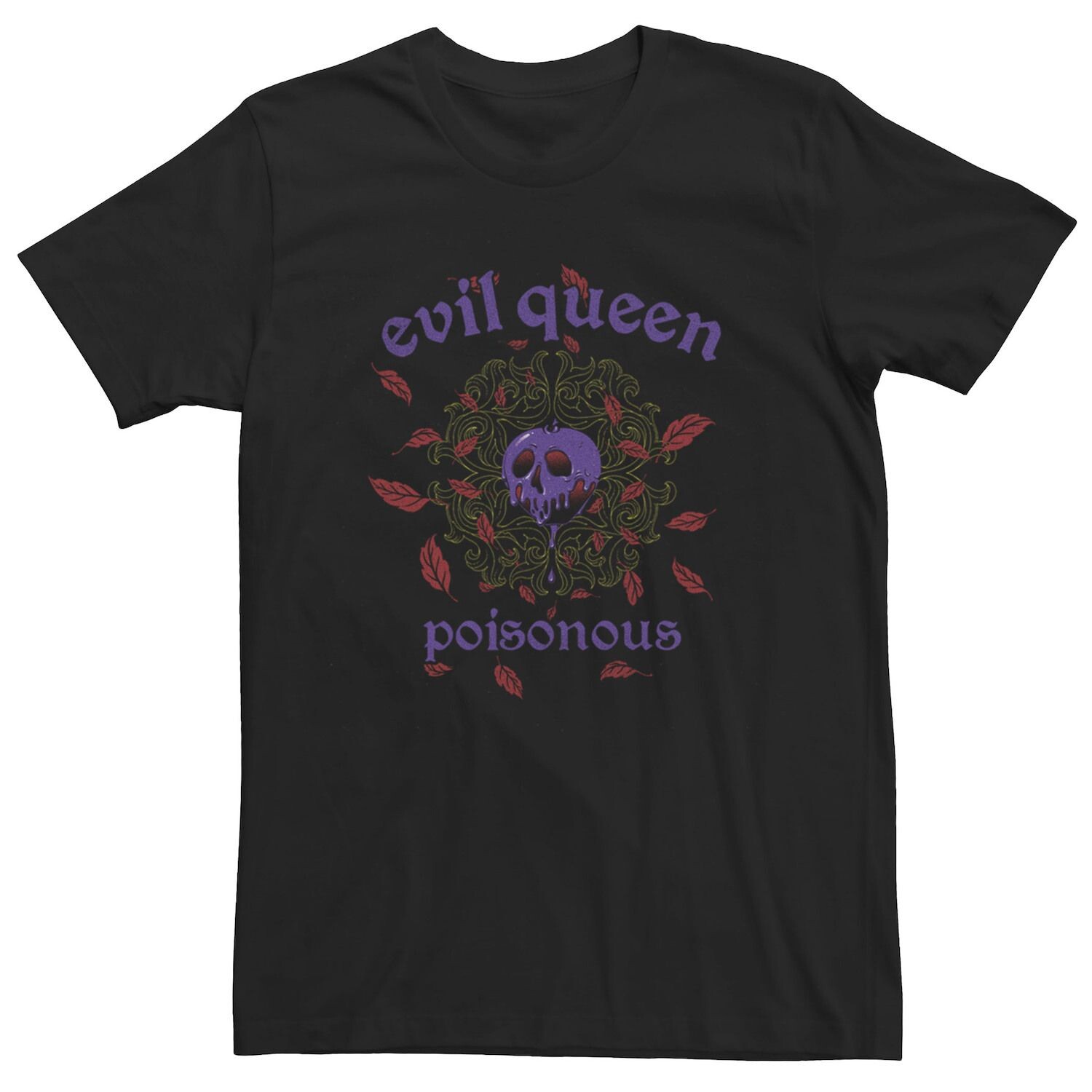 

Мужская футболка с плакатом Disney Villains Poisonous Queen Licensed Character