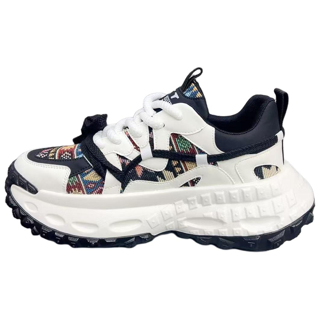 

Низкие повседневные туфли мужские Banas, White Black