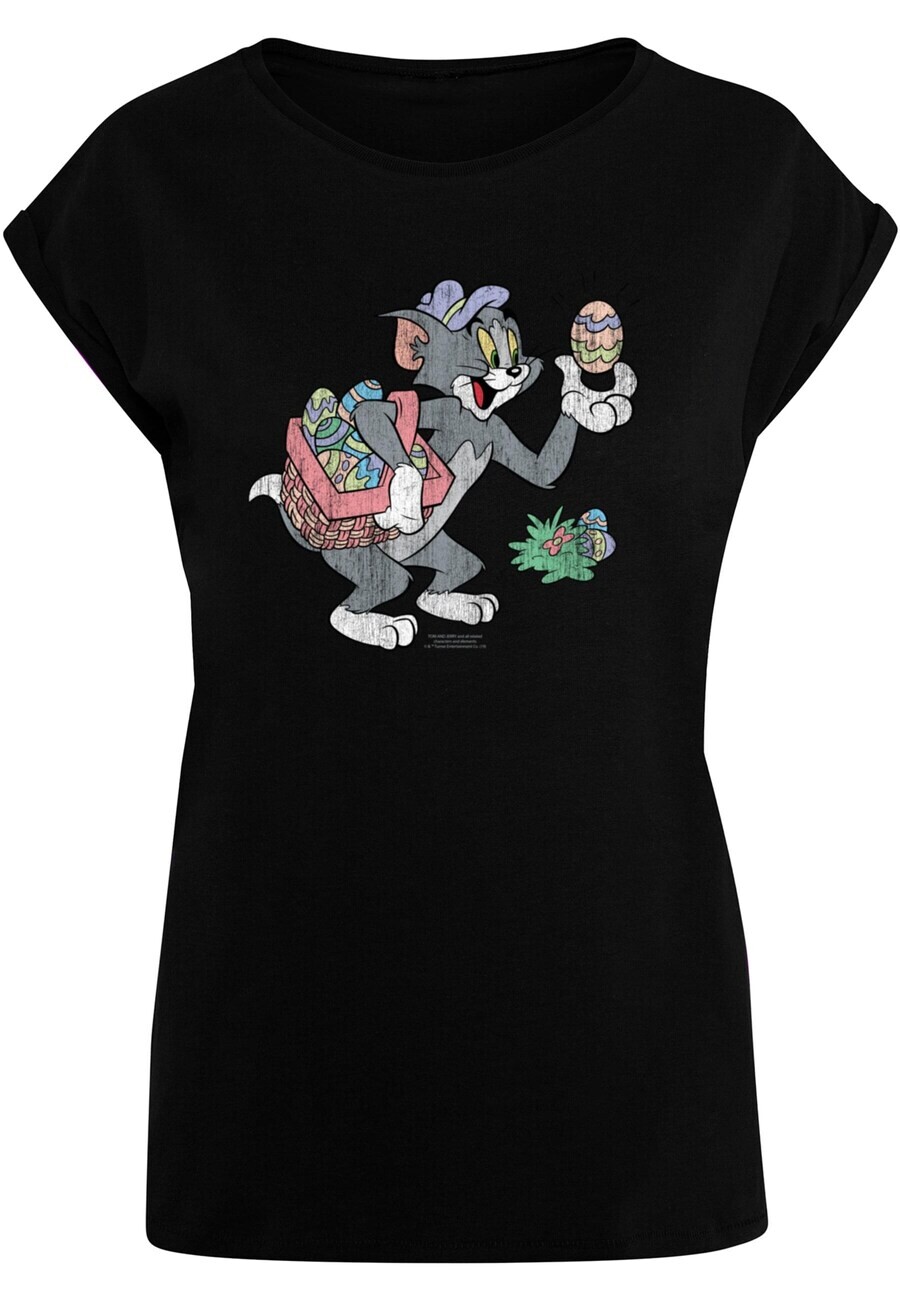 

Футболка ABSOLUTE CULT Shirt Tom And Jerry - Tom Egg Hunt, черный