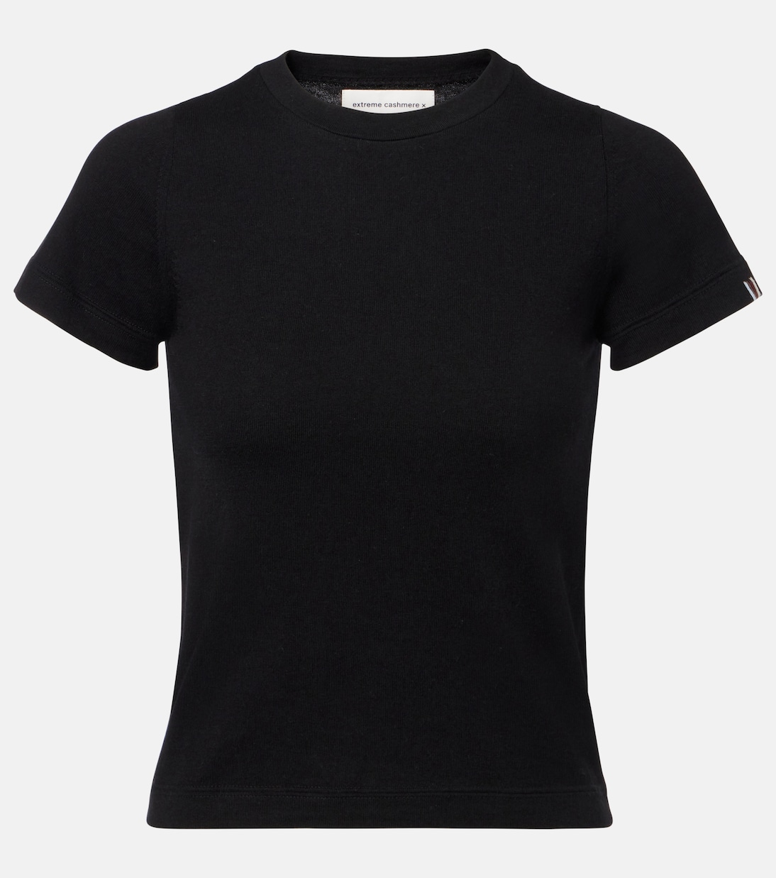 

Футболка №257 из хлопка и кашемира America Extreme Cashmere, Raven