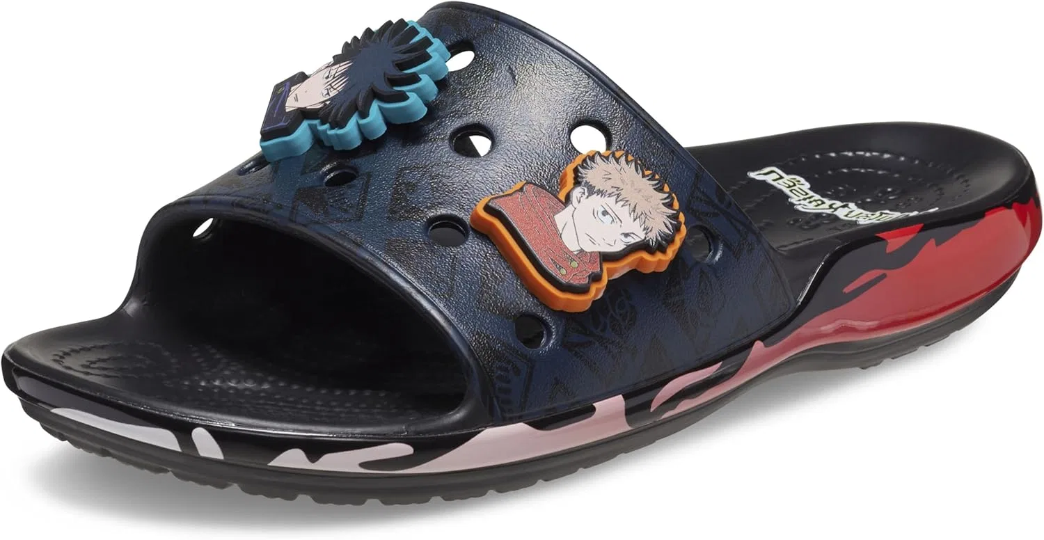 Сандалии Crocs унисекс для взрослых, классические шлепанцы Jujutsu Kaisen