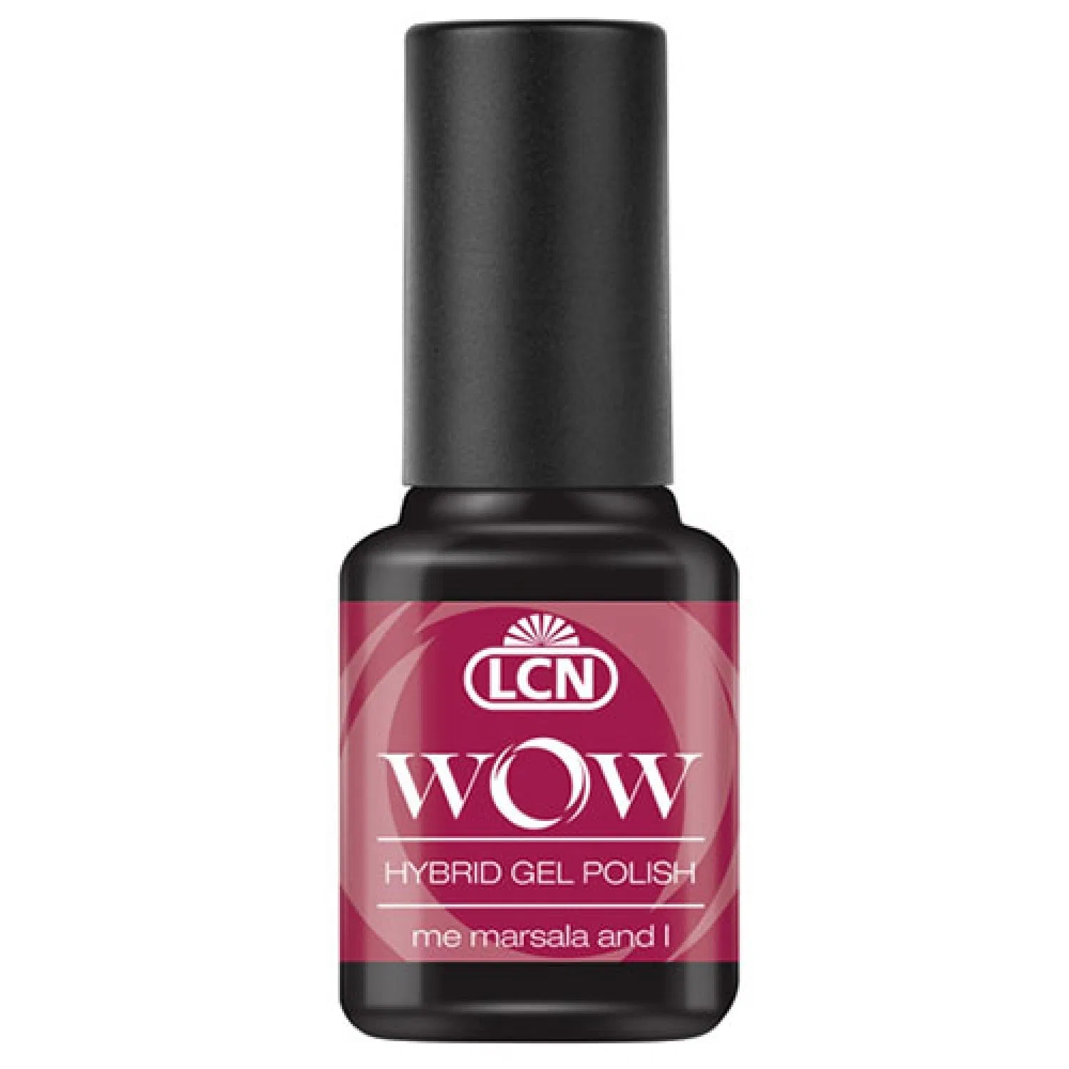 Гибридный гель-лак LCN WOW Hybrid Gel Polish №18 Marsala and I, 8 мл Lcn