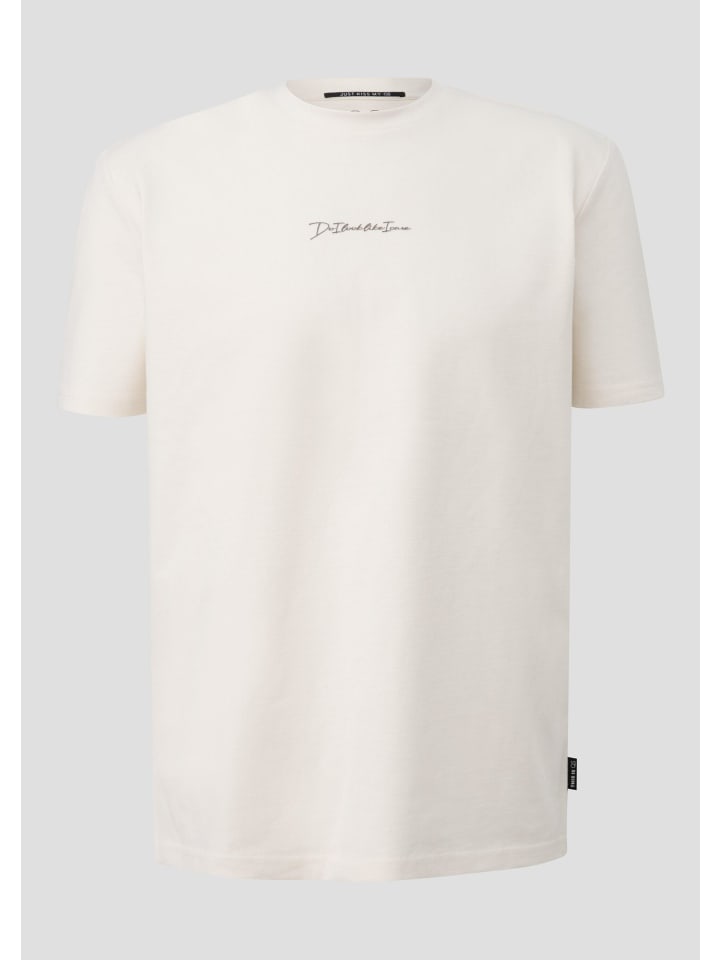 

Футболка в цвете 0300_off-white QS, Белый, Футболка в цвете 0300_off-white QS