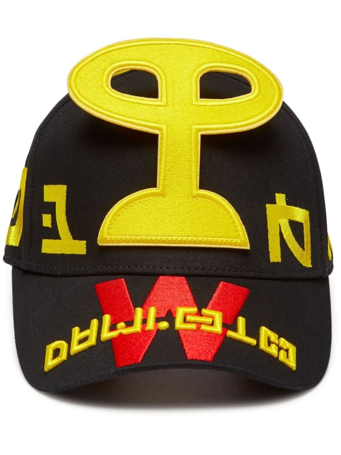 

Walter Van Beirendonck бейсболка с вышивкой, черный