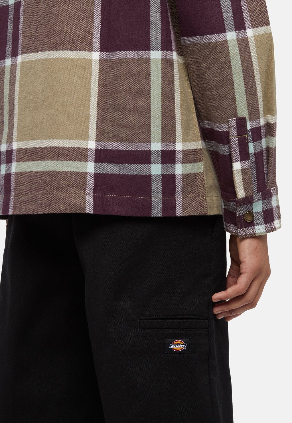 

Рубашка NIMMONS LS Dickies, оливково-зеленый