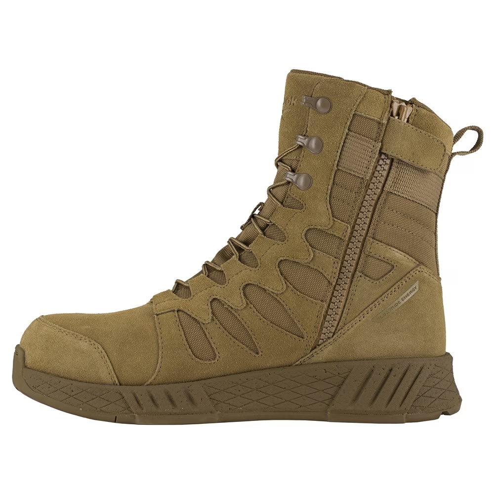Тактический ботинок с композитным носком Floatride Energy 8" Reebok Work, coyote brown leather — фото 3