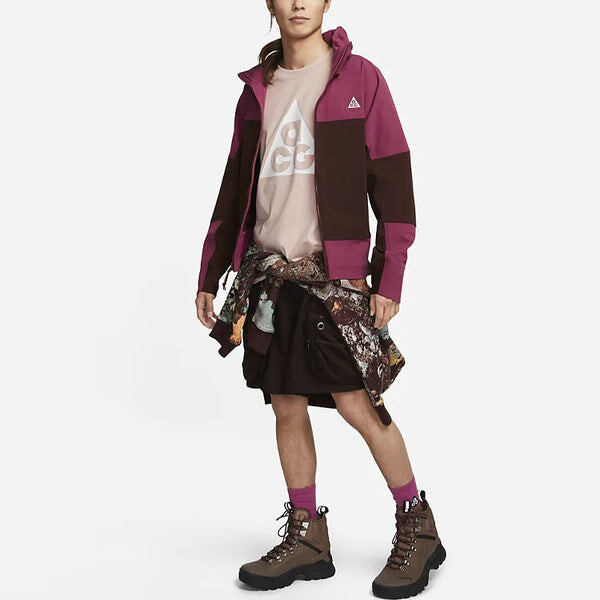 Футболка Nike ACG Big Logo T-Shirt 'Pink', розовый — фото 3