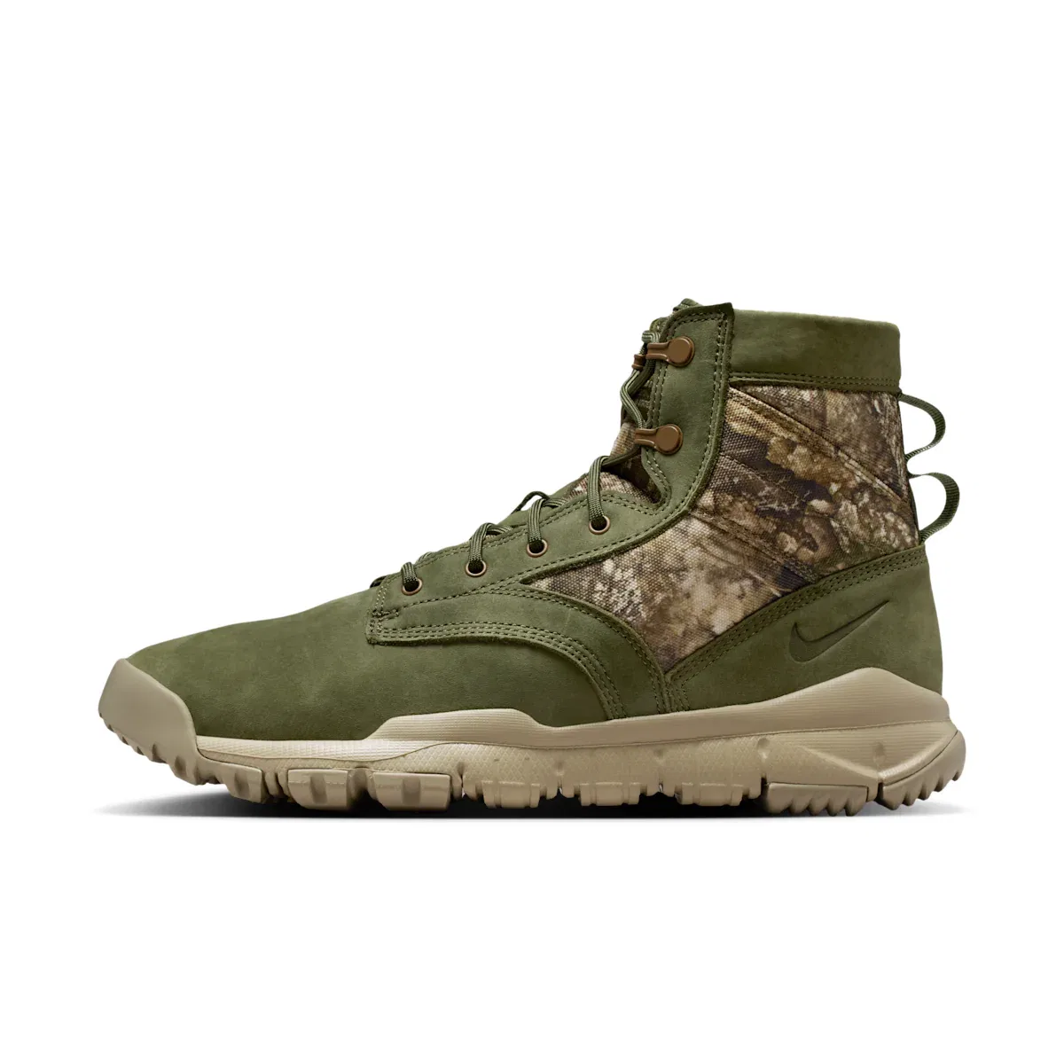 Мужские кожаные ботинки SFB 6 дюймов Nike, зеленый
