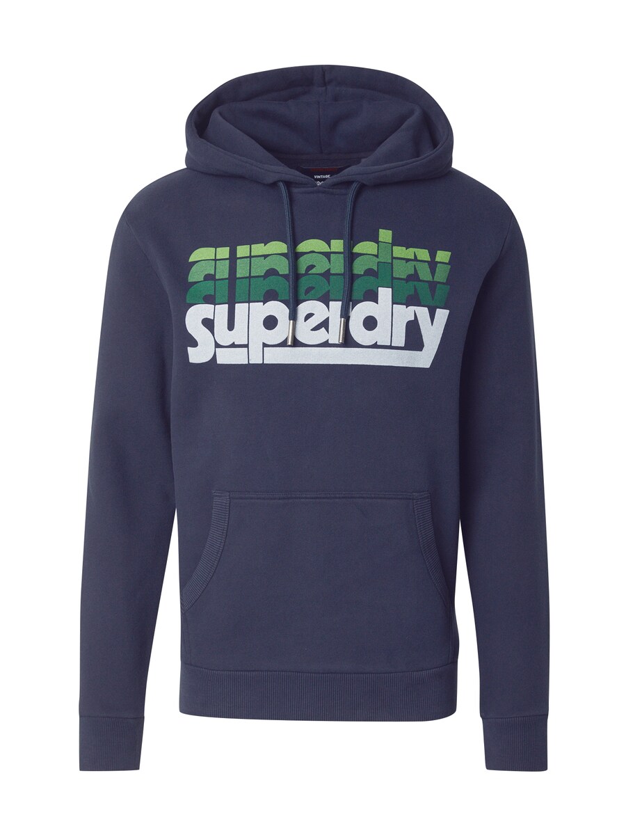 

Толстовка Superdry, темно-синий