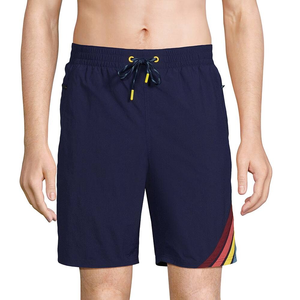 

Мужские плавки Lands' End 9, цвет Deep Navy Colorblock