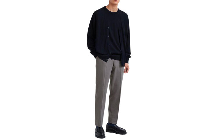 

Повседневные брюки мужские Uniqlo, серый