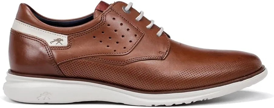 Мужские оксфорды Fluchos Fenix, Brown Leather Leather. — фото 2