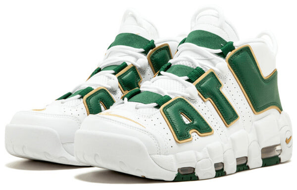 Кроссовки Air больше uptempo qs Nike, белый — фото 2