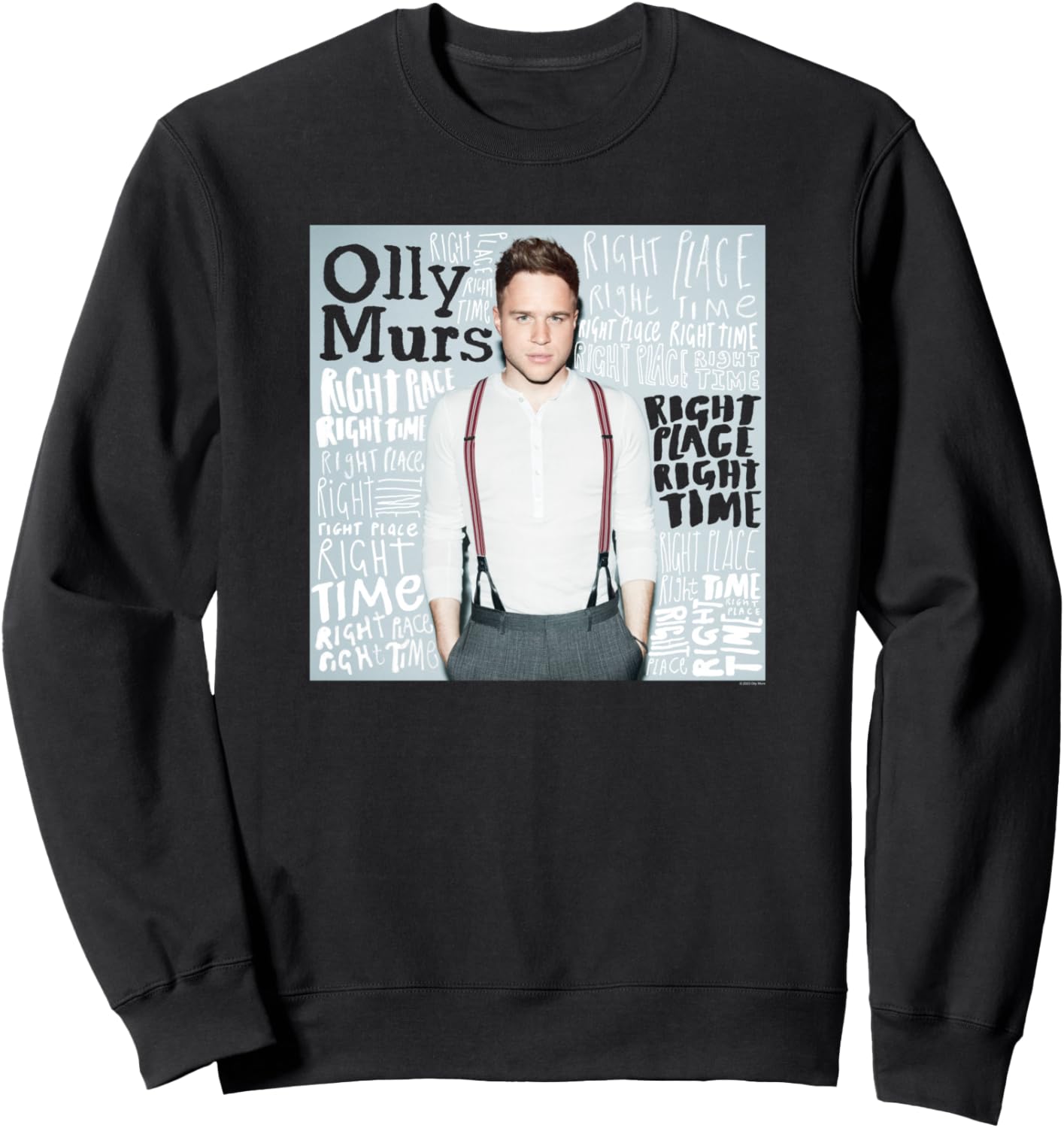 

Толстовка Olly Murs - Right Place, черная Olly Murs Official, Черный, Толстовка Olly Murs - Right Place, черная Olly Murs Official