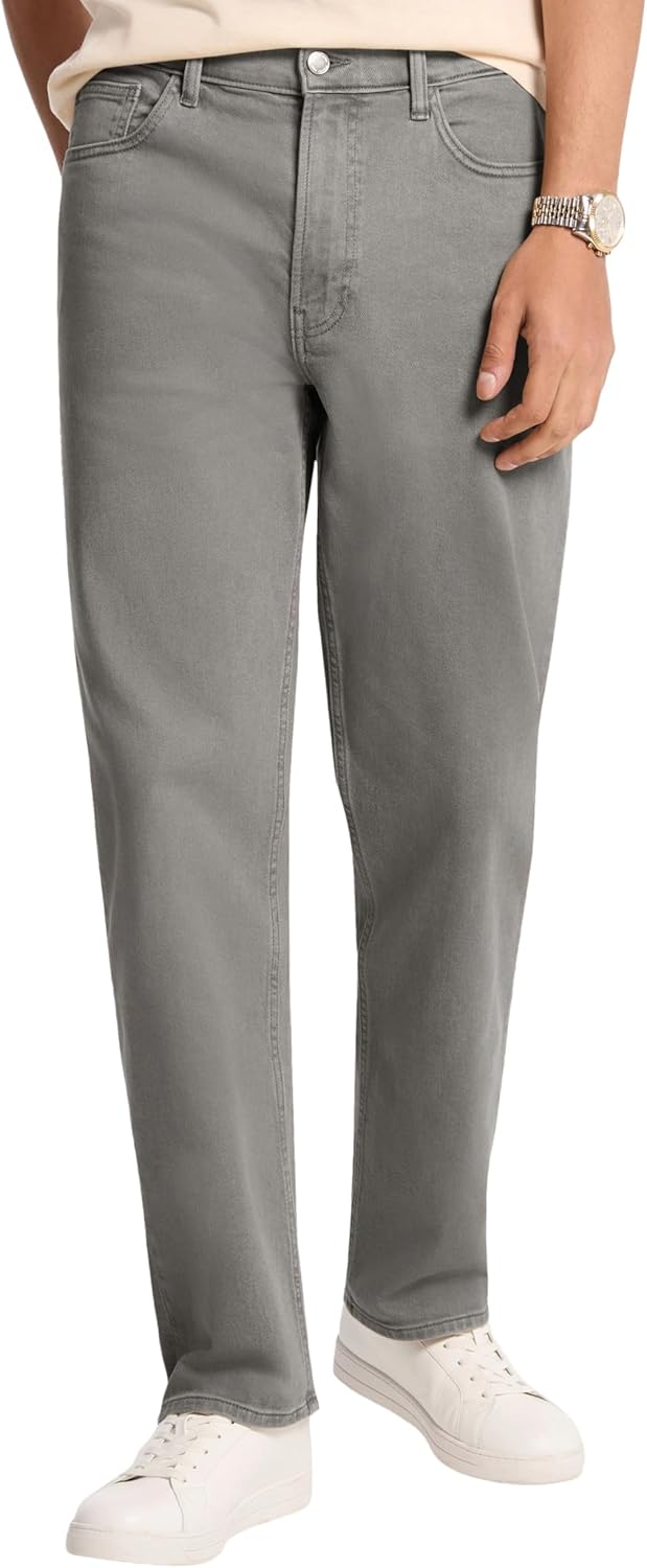 

Michael Kors мужские джинсы Finn Straight, Gumetal Pigment Dye