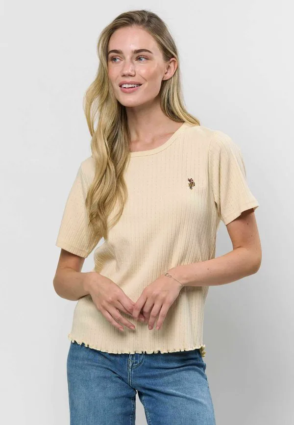 

Uwmaja базовая футболка U.S. Polo Assn., Bleached Sand, Бежевый, Uwmaja базовая футболка U.S. Polo Assn., Bleached Sand