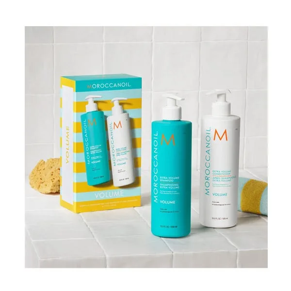 Шампунь и кондиционер для придания объема MOROCCANOIL Duo Box Volume 1 шт — фото 2