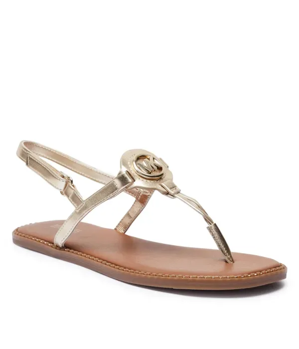 Шлепанцы RILEY Michael Kors Kids, золотой