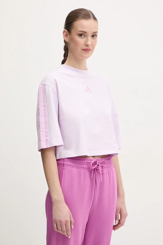

Футболка хлопковая Essentials Adidas, фиолетовый