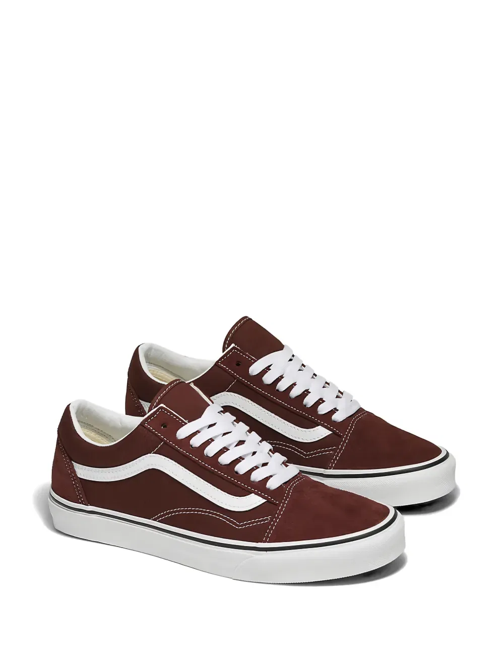Кроссовки в стиле олдскул Vans, коричневый — фото 2