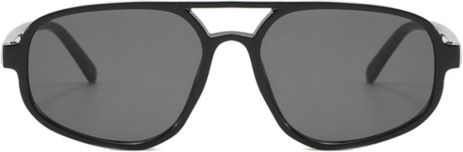 

Солнцезащитные очки Helena Retro Double beam Pilot для женщин, модные дизайнерские градиентные очки с защитой от УФ-излучения UV400 для мужчин, трендовые черные солнцезащитные очки, C1