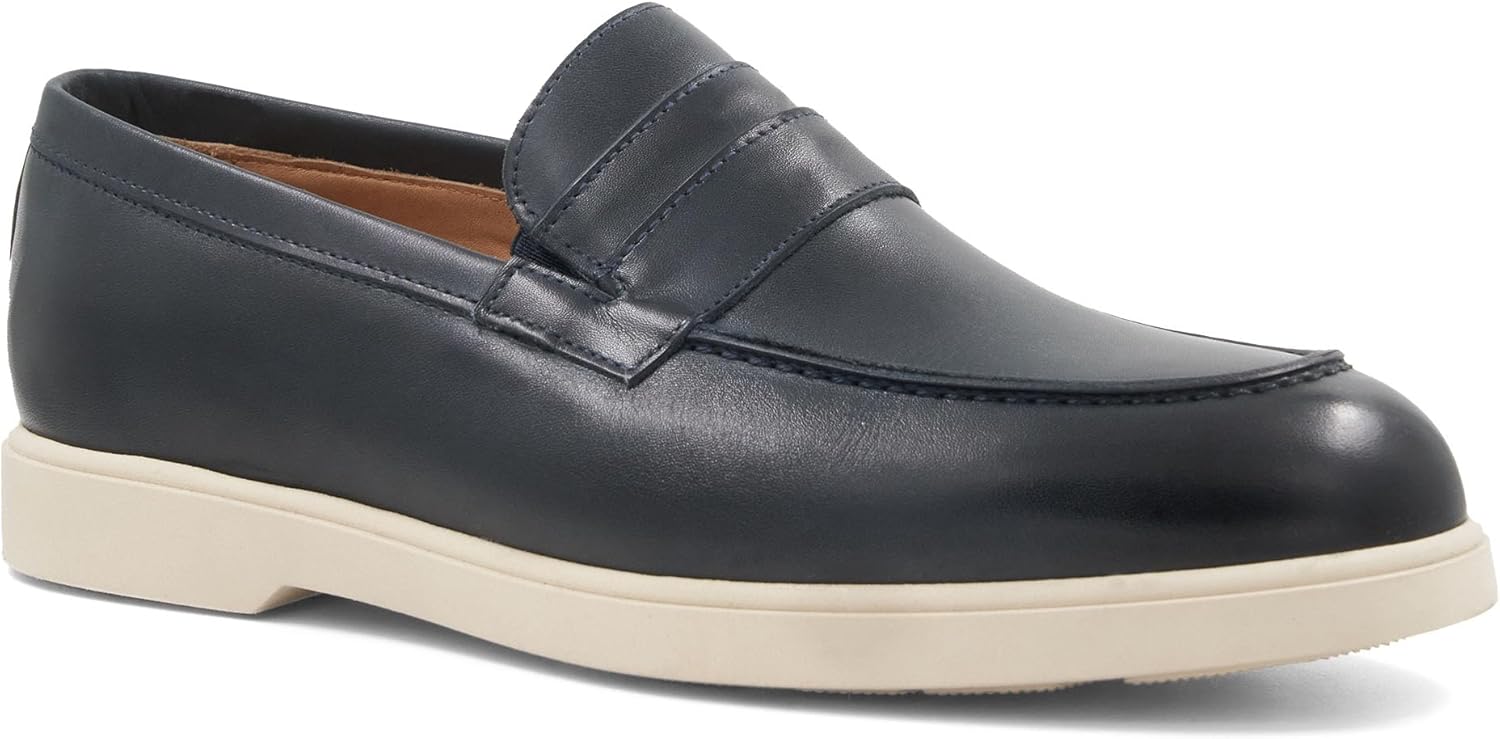 

Мужские кожаные туфли Bruno Magli Ezra из Италии, темно-синий