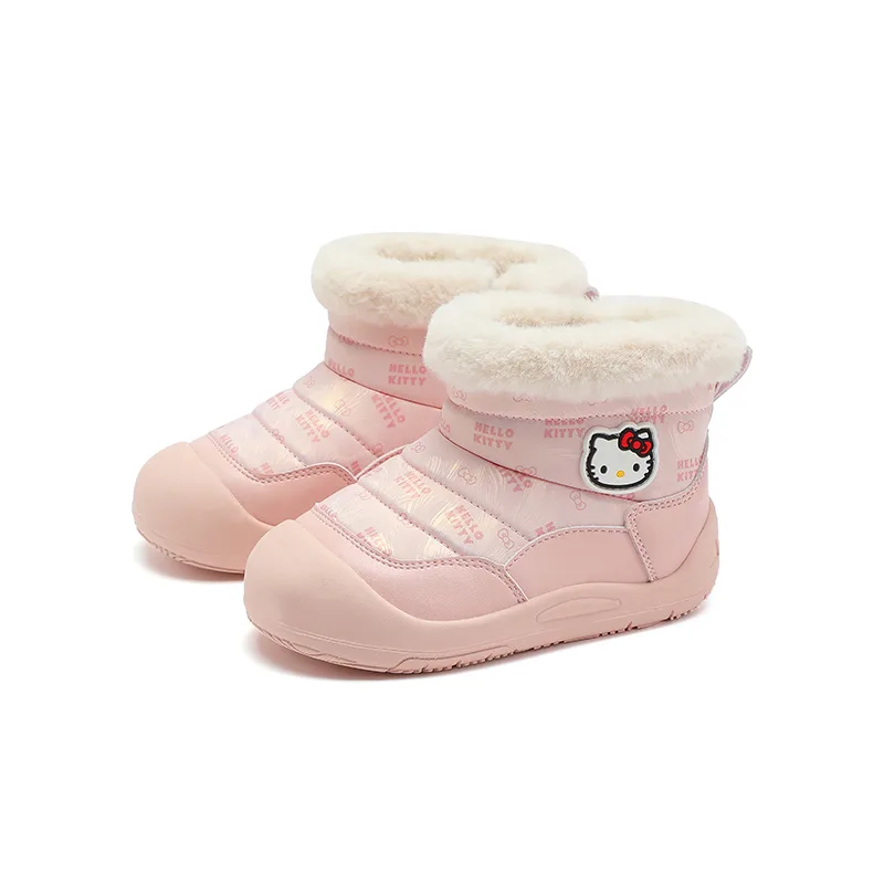 Hello Kitty кроссовки высокие с защитой от ударов, износостойкие, легкие, амортизирующие, с терморегуляцией Sanrio, розовый — фото 4