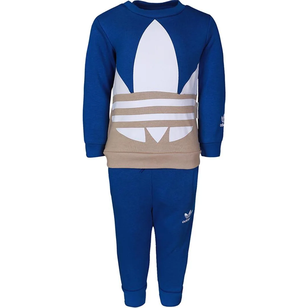 Adidas Originals Повседневный спортивный костюм royal blue/white/khaki для подростков — фото 3