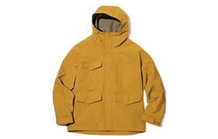 

Куртка мужская для активного отдыха лимонного цвета Uniqlo, цвет Lemon