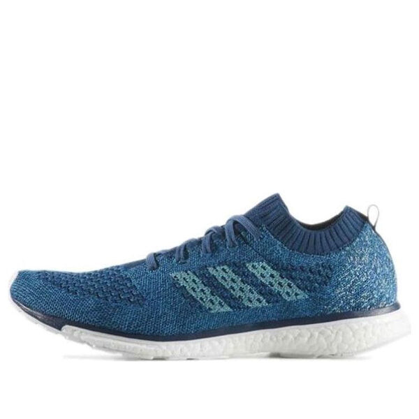

Кроссовки adizero boost primeknit x parley Adidas, синий