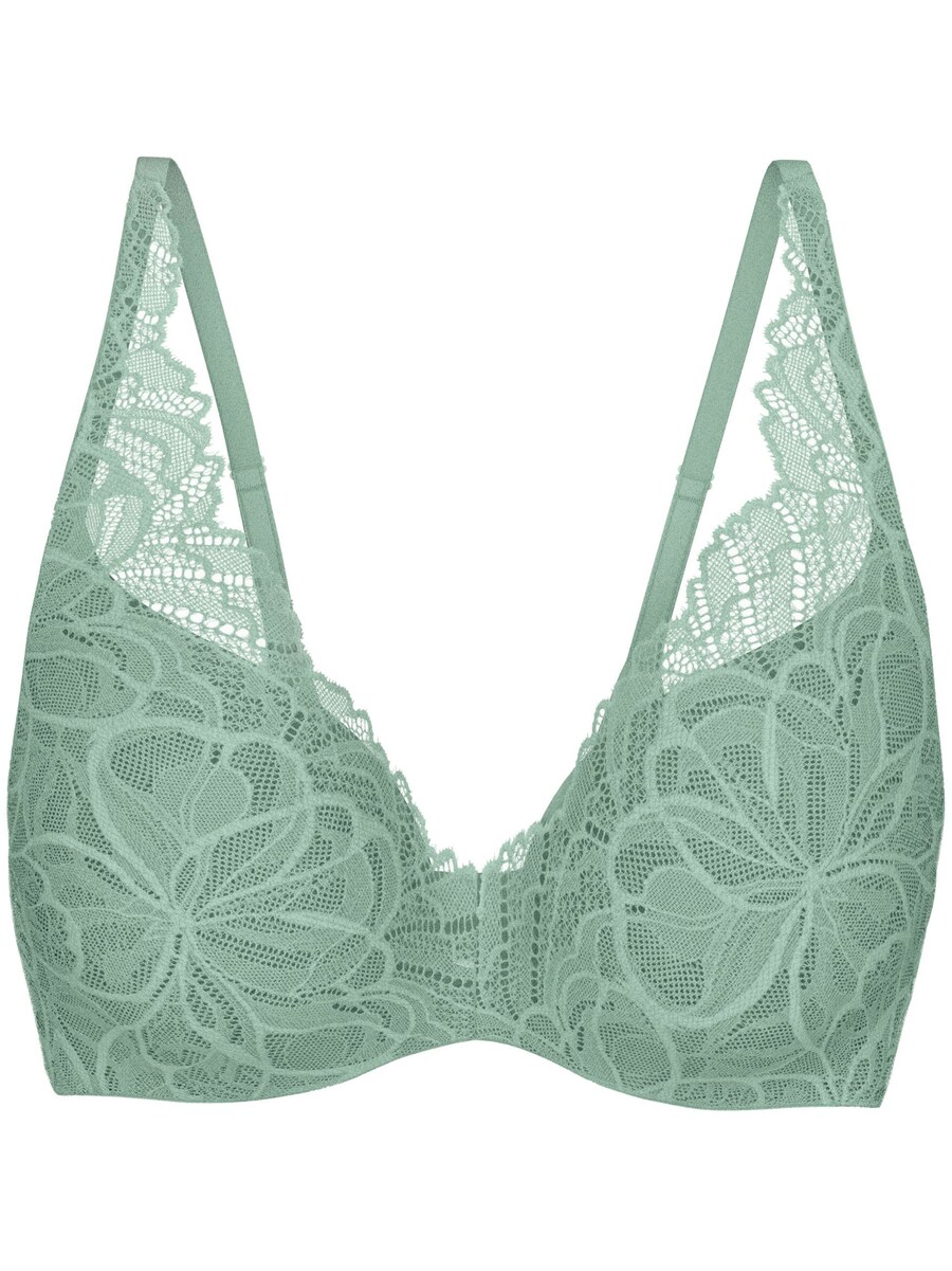 

Бюстгальтер TRIUMPH Body Make-Up Illusion Lace, зеленый