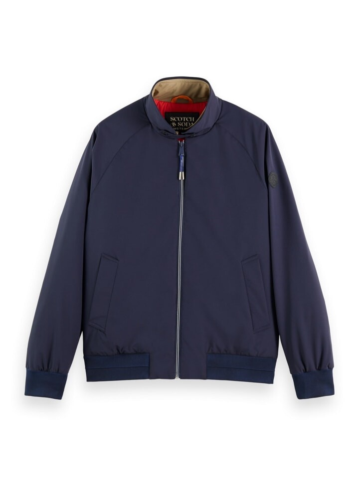 

Джинсовая куртка Scotch & Soda Jacke 'Harrington', темно-синий