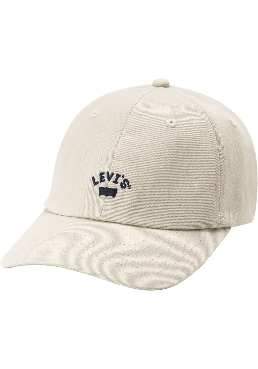 

Бейсболка Levi's "LAZY GIRL LOGO" с вышивкой логотипа бренда, кремовый