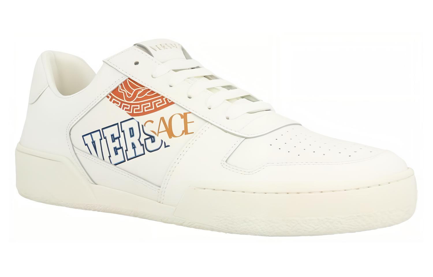 VERSACE Кроссовки Medusa Tennis Low 'White Multi' — фото 4