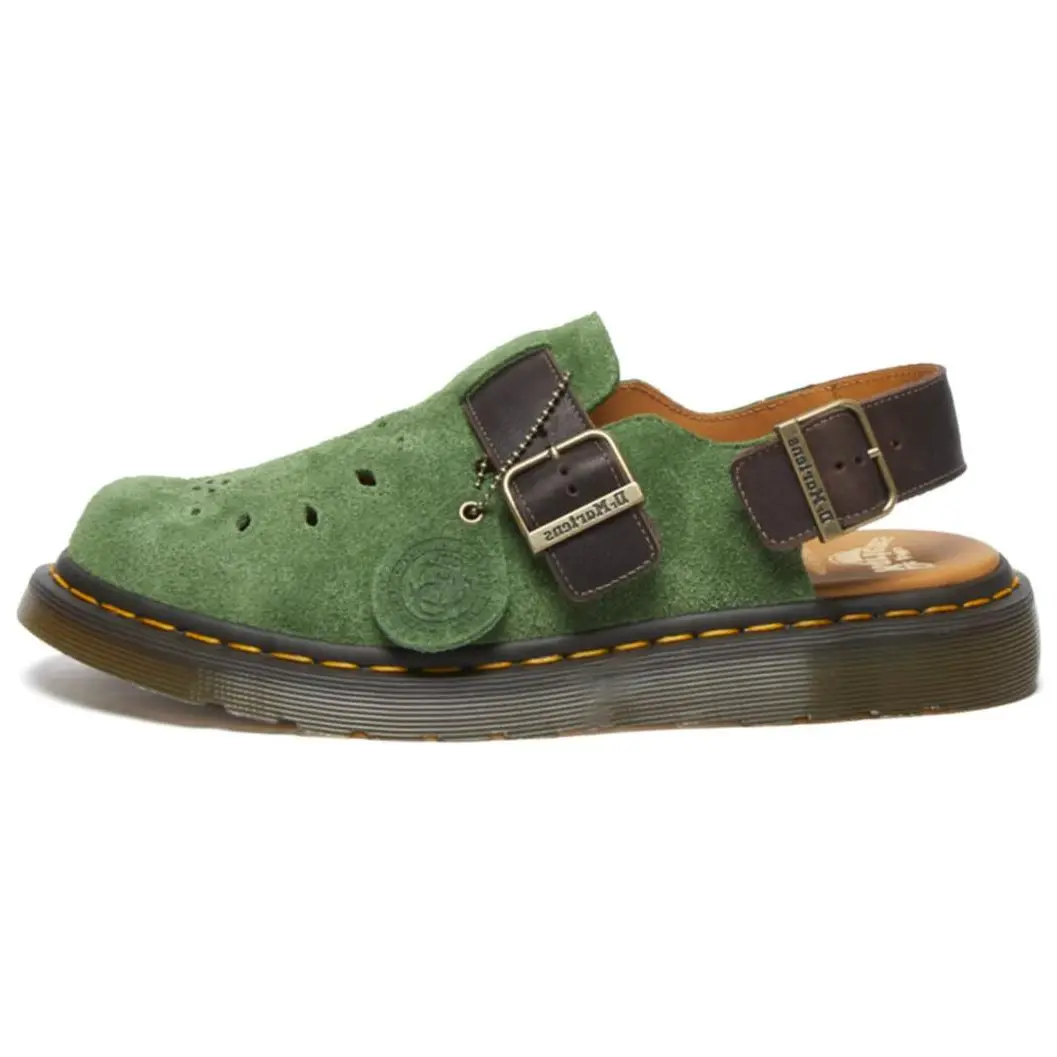 

Dr.Martens Кроссовки низкие повседневные unisex AMP Jorge Desert Oasis Suede Cow Leather Abrasion Resistant Green