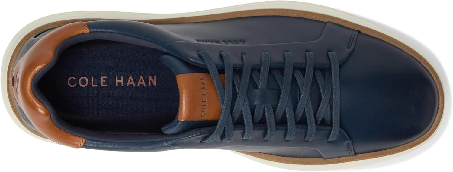 Мужские кроссовки Cole Haan GrandPro Court Skyweave, темно-синий/слоновая кость — фото 2