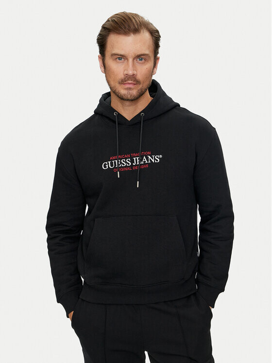 

Толстовка classic fit Guess, черный