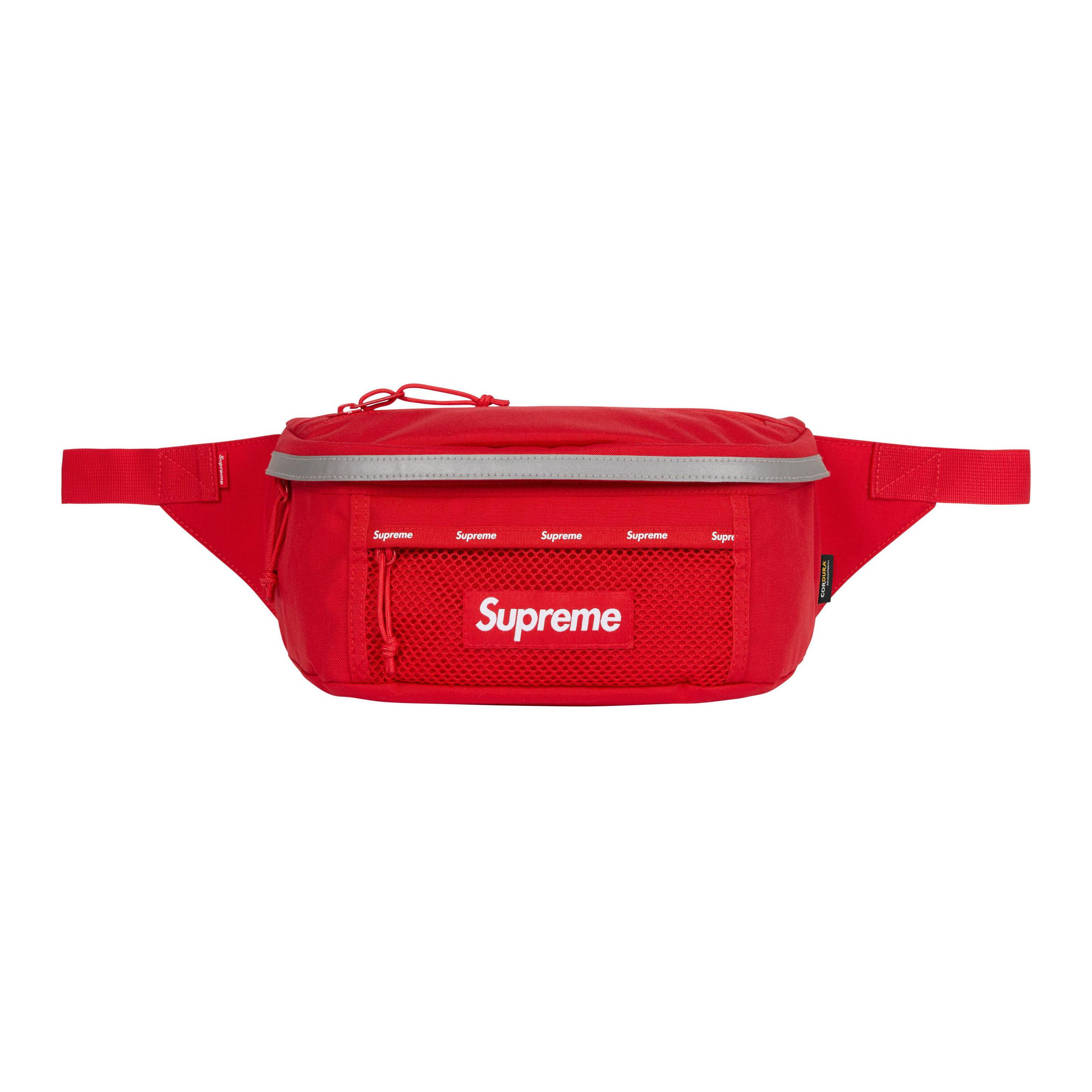 

Supreme Нейлоновая поясная сумка, обычная, унисекс, красная