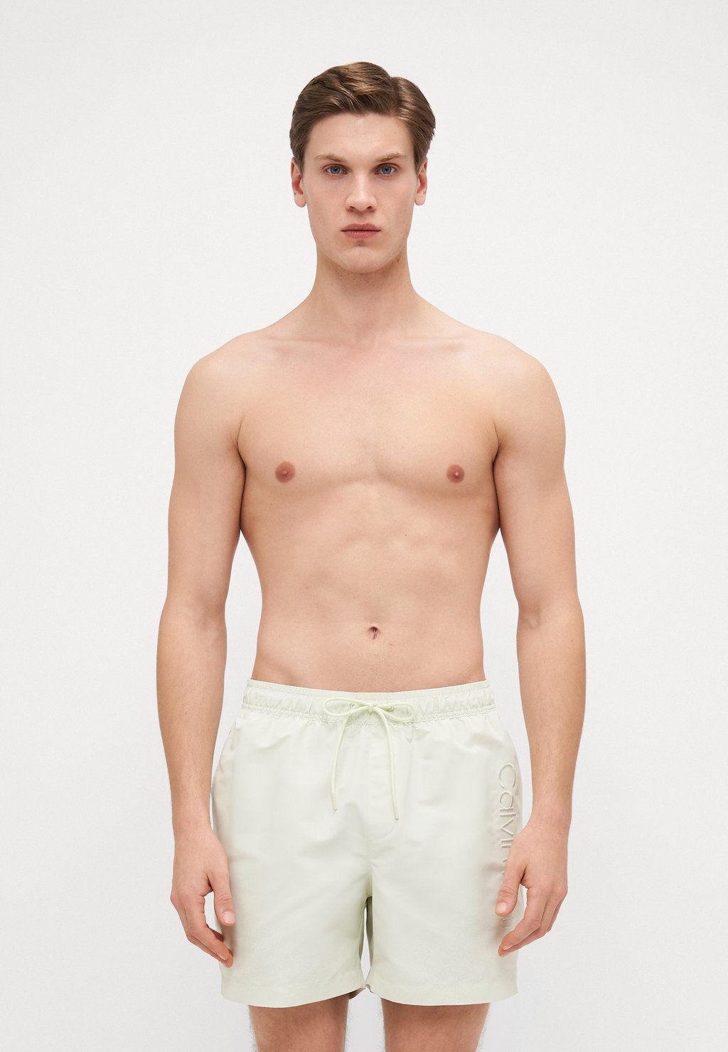 

Шорты для плавания MEDIUM DRAWSTRING Calvin Klein Swimwear, светло-желтый