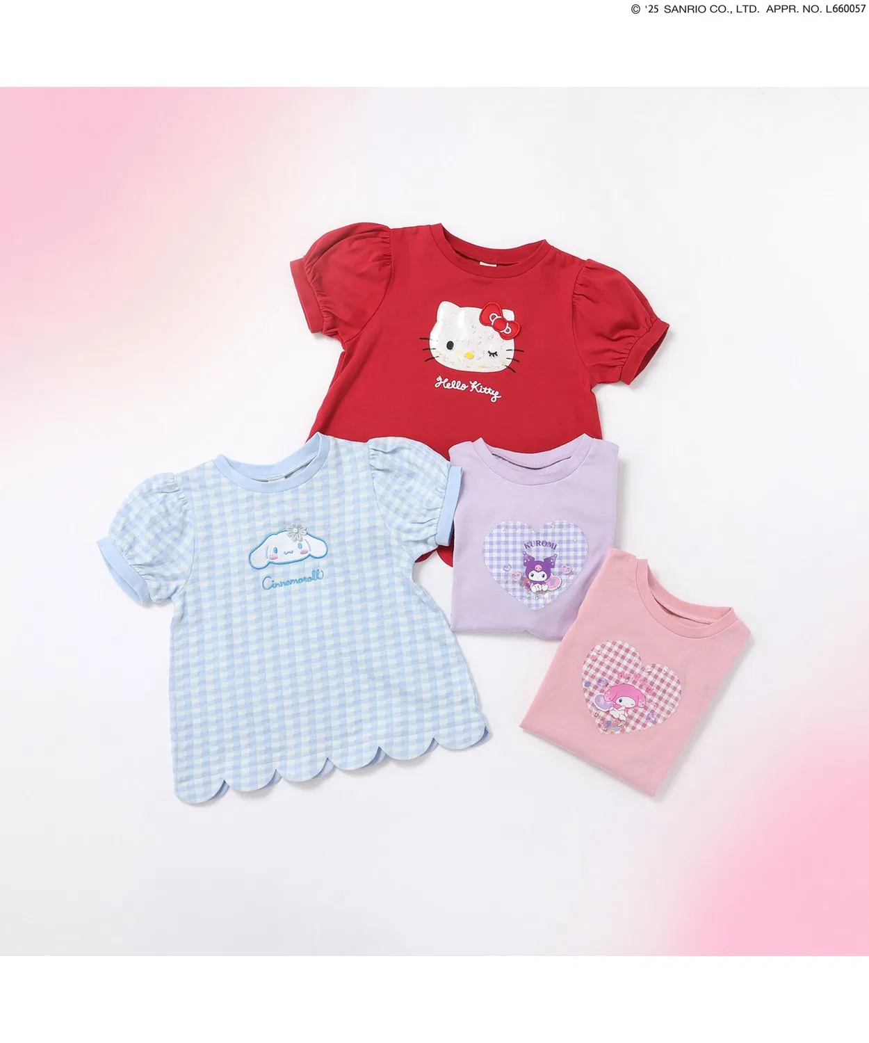 Детская футболка Sanrio Characters с пачкой и принтом — фото 2